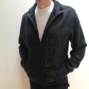somafm "UnHoodie" by Sport-Tek, size L